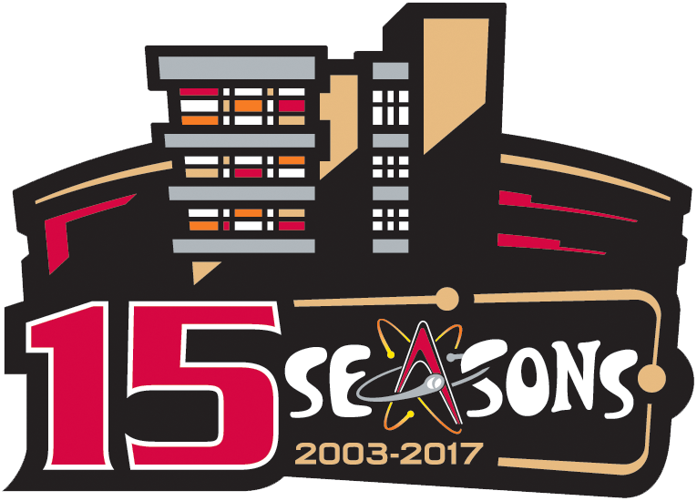 Albuquerque Isotopes 2017 Anniversary Logo iron on paper